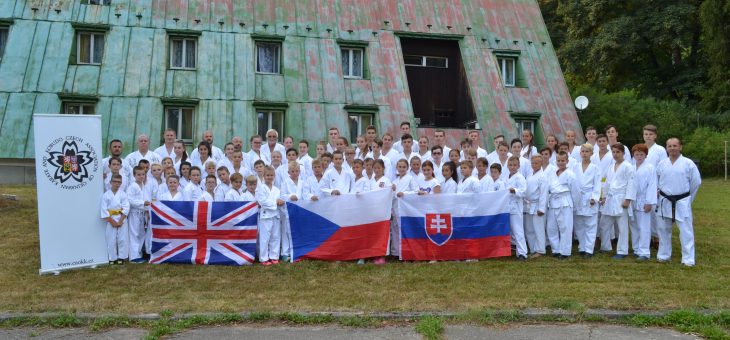 Letní soustředění s reprezentací CAOKK Stříbrná 2018